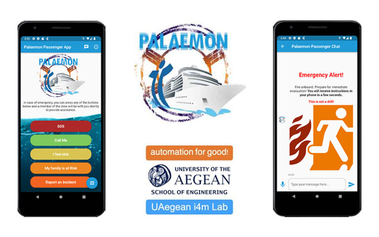 PALAEMON Passenger App Screenshots