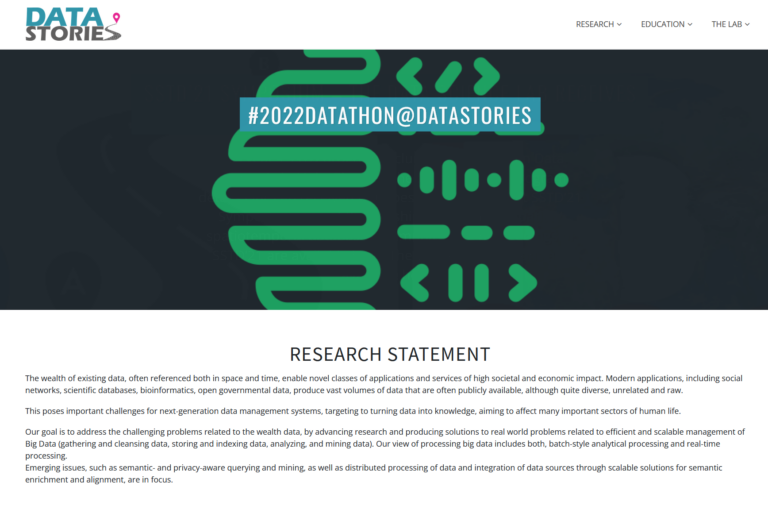 datastories.org screenshot